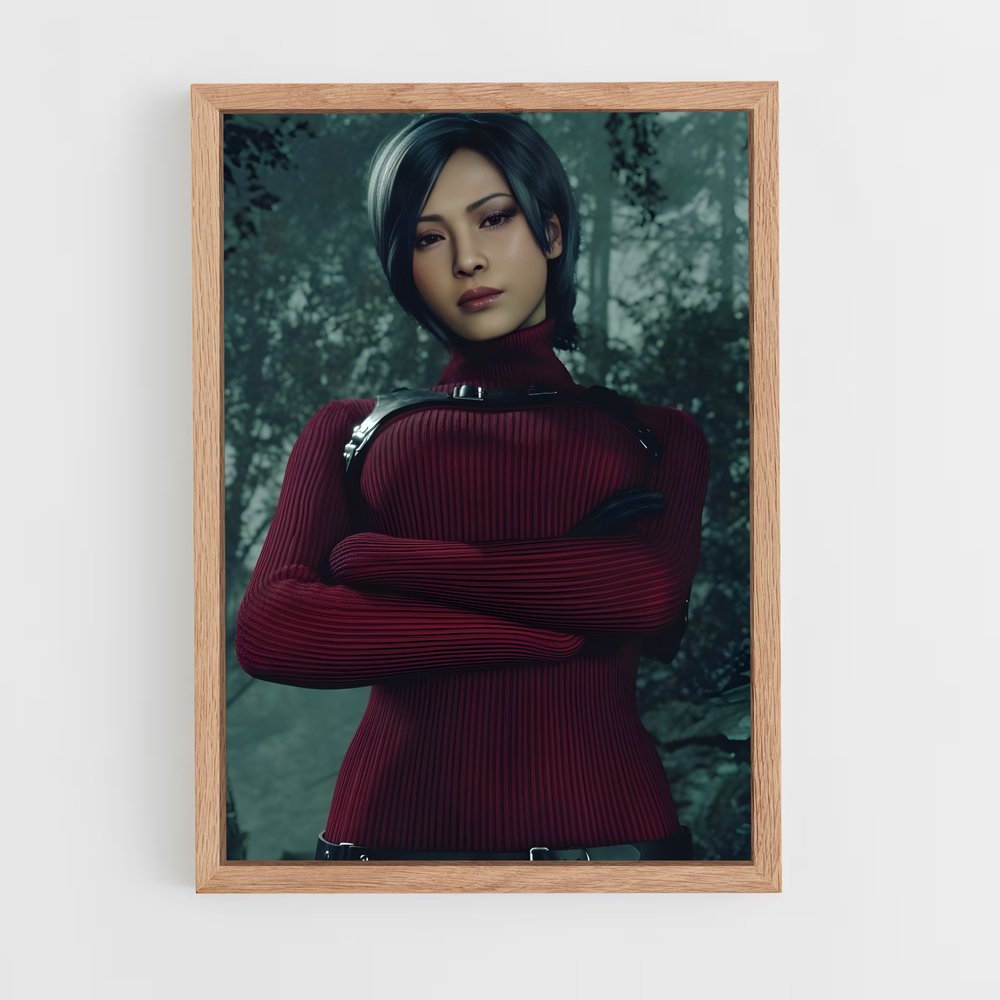 Poster Ada's Elegance – affiche Resident Evil (vue 4)